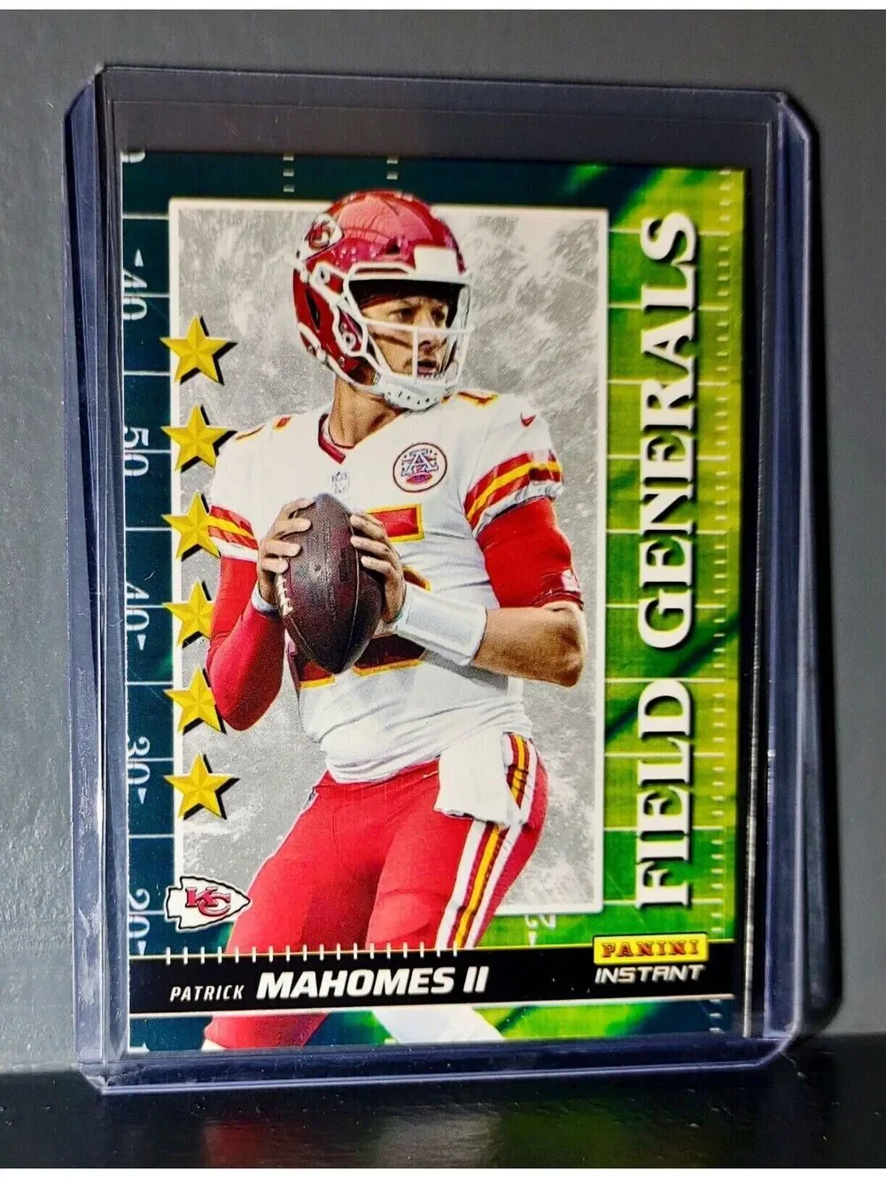 Patrick Mahomes II 2021 Panini NFL Instant Field Generals #16 Card 1 of 2088